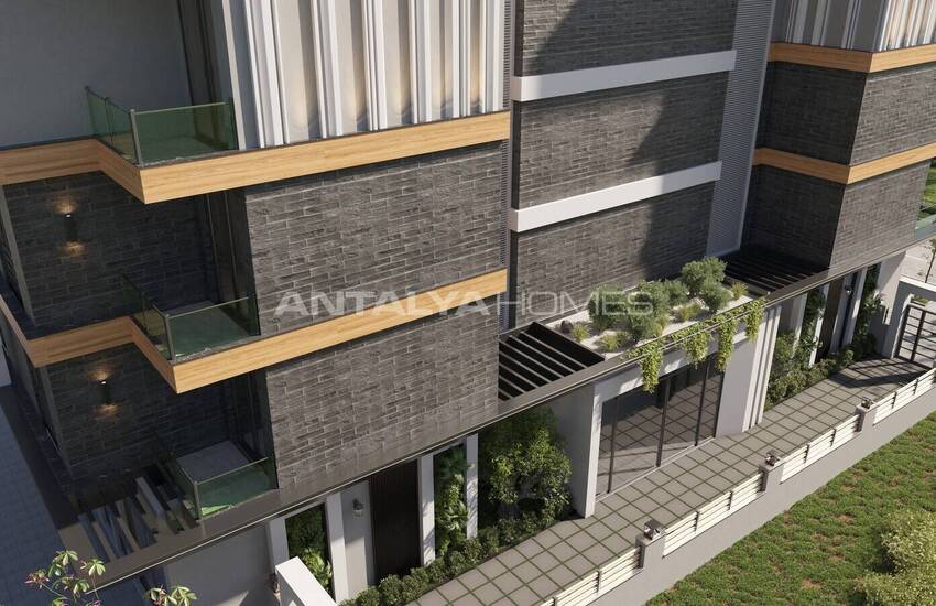 آپارتمان‌های با منظره دریا و شهر نزدیک ساحل در آلانیا اوبا 3