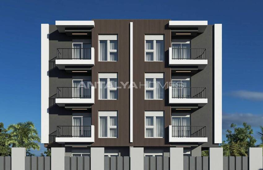 2-bedroom Flats in a Secured Complex in Antalya Kepez 2