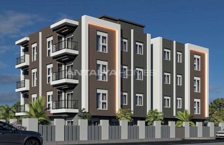 2-bedroom Flats in a Secured Complex in Antalya Kepez 3