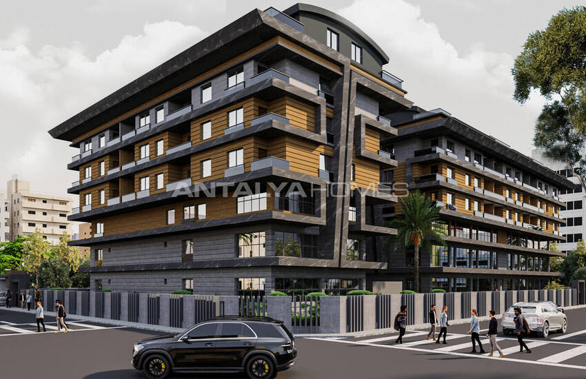 Appartementen Te Koop Met Zwembad En Beveiliging In Antalya Konyaaltı 2