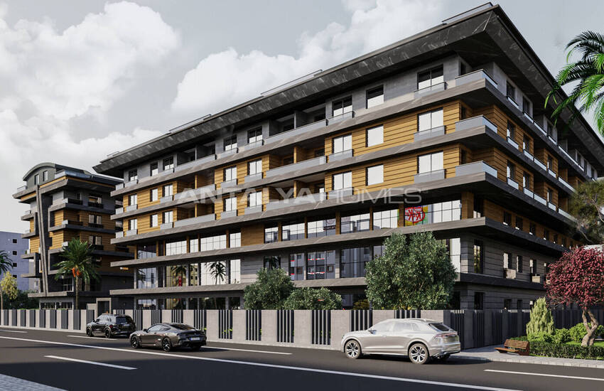 Appartementen Te Koop Met Zwembad En Beveiliging In Antalya Konyaaltı 3