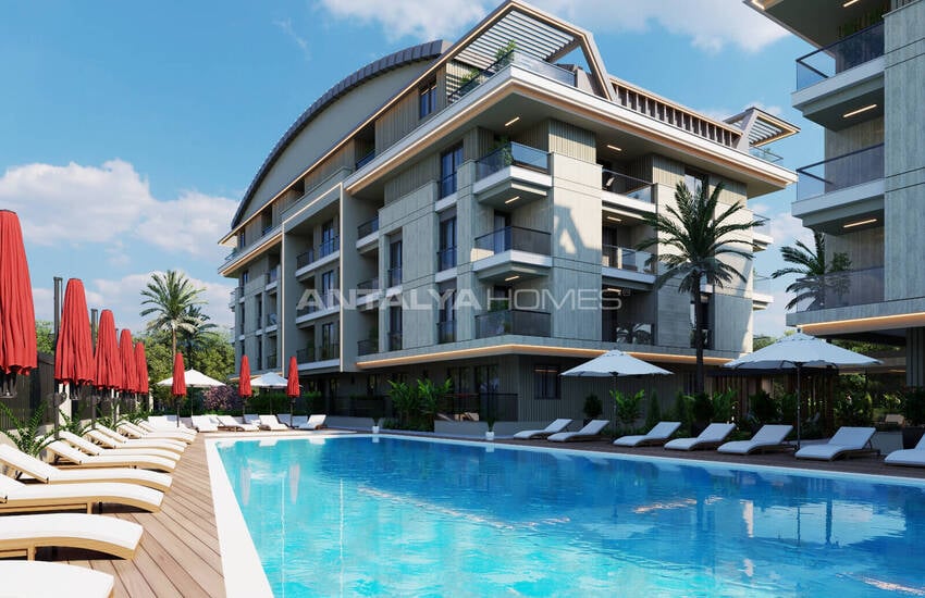 Konyaaltı'nda Denize Yakın Havuzlu Sitede Şık Daireler 2