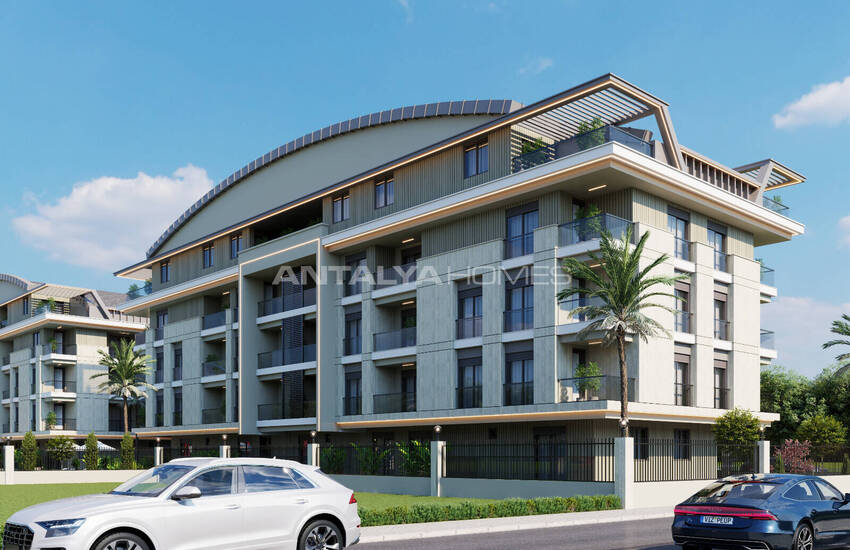 Stijlvolle Appartementen In Een Complex Vlakbij Zee In Konyaalti 8