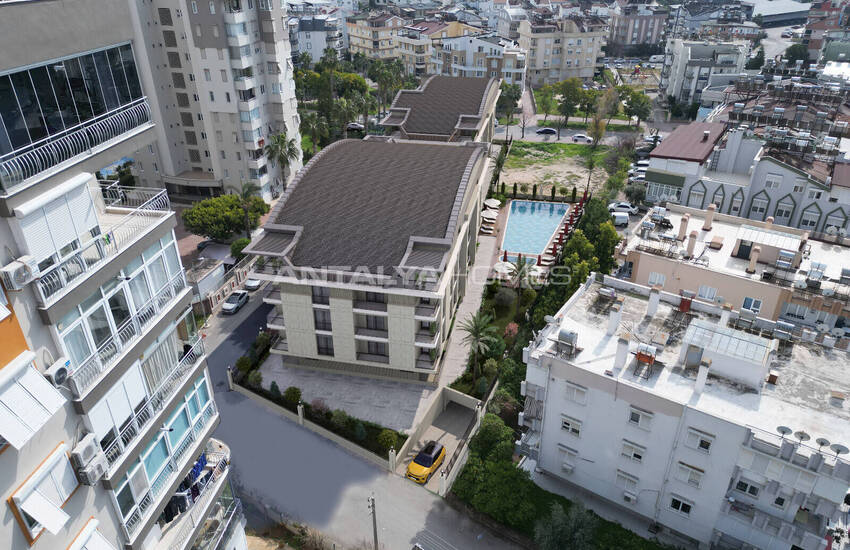 Stijlvolle Appartementen In Een Complex Vlakbij Zee In Konyaalti 13