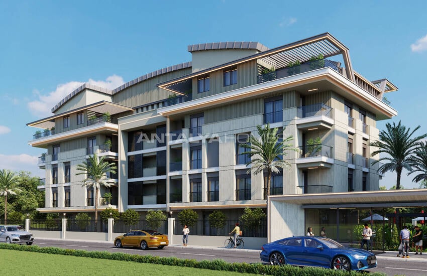 Stijlvolle Appartementen In Een Complex Vlakbij Zee In Konyaalti 4