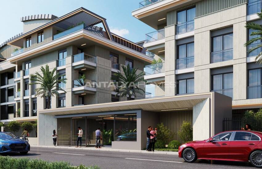Appartements Élégants Dans Une Résidence Près De La Mer À Konyaalti 8