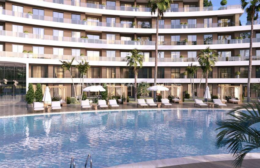 Flats in a Low-rise Project with Pool in Altıntaş 4