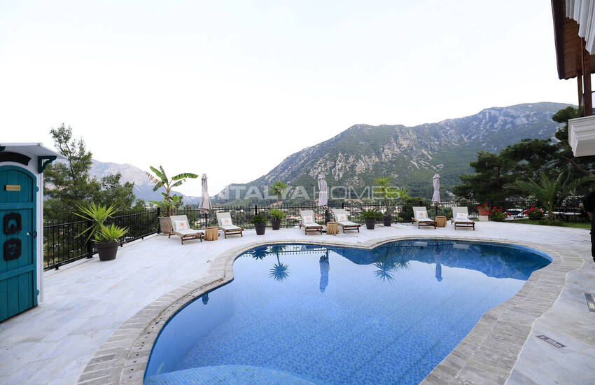 Detached House with Pool in Antalya Adrasan Nature 6