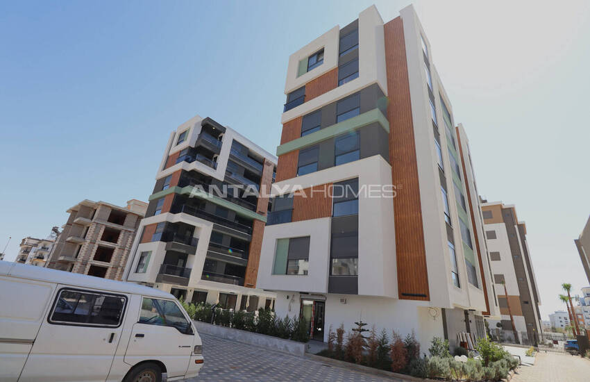 آپارتمان‌ها در مجتمعی با استخر نزدیک بیمارستان در آنتالیا 3