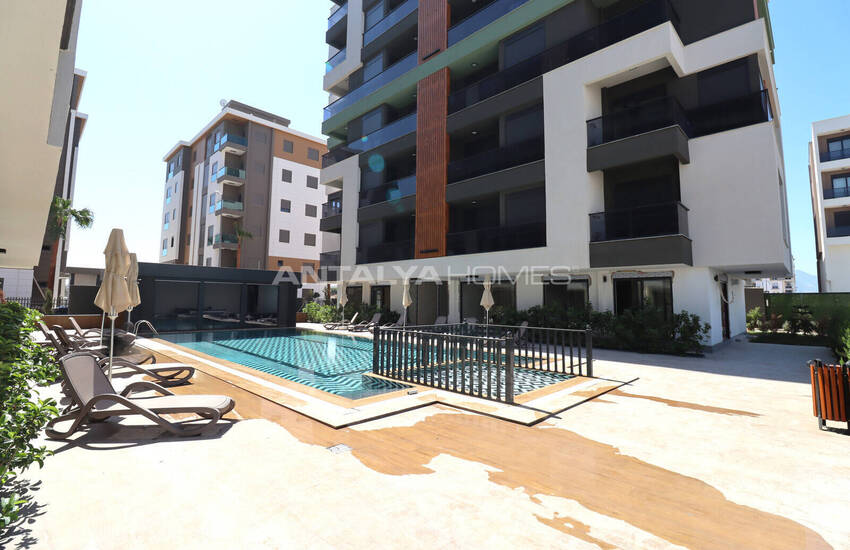 آپارتمان‌ها در مجتمعی با استخر نزدیک بیمارستان در آنتالیا 7