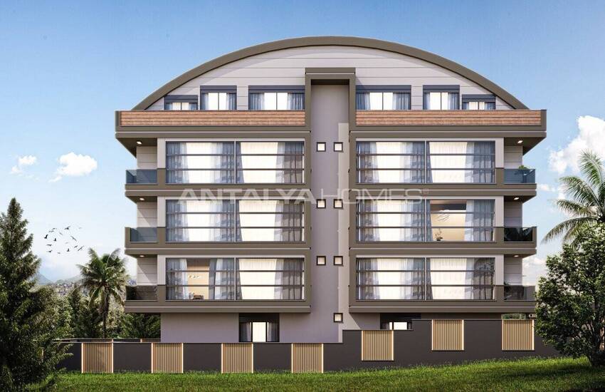 Просторные квартиры рядом с трамвайной остановкой в районе Анталия 4