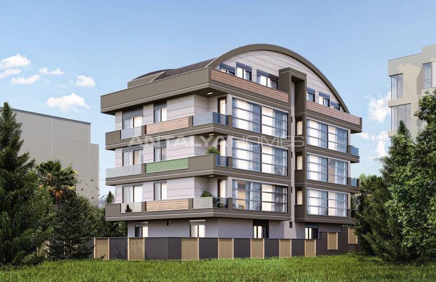 Просторные квартиры рядом с трамвайной остановкой в районе Анталия 5