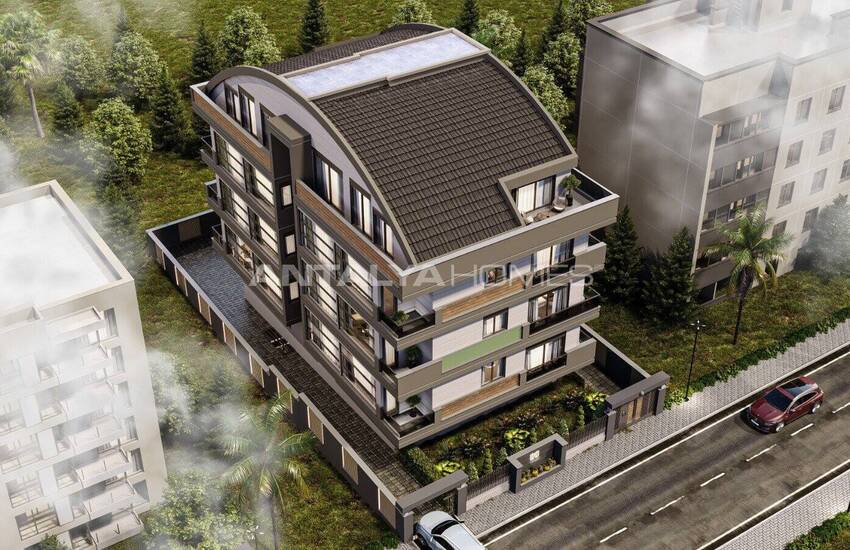 Просторные квартиры рядом с трамвайной остановкой в районе Анталия 6