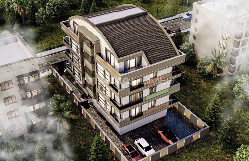 Просторные квартиры рядом с трамвайной остановкой в районе Анталия 7