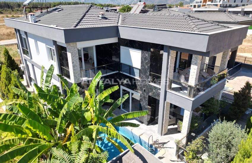 Elegantes Haus Mit Privatem Pool In Antalya Yesilbayır 2