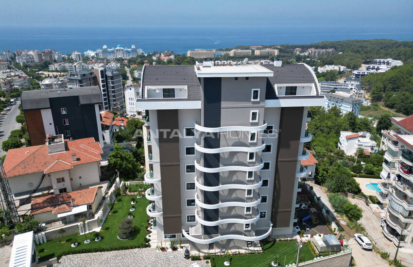 Alanya Avsallar'da Denize 700 M Mesafede Manzaralı Daireler