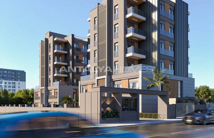 آپارتمان‌ها در مجتمعی با استخر نزدیک فرودگاه در آنتالیا 5