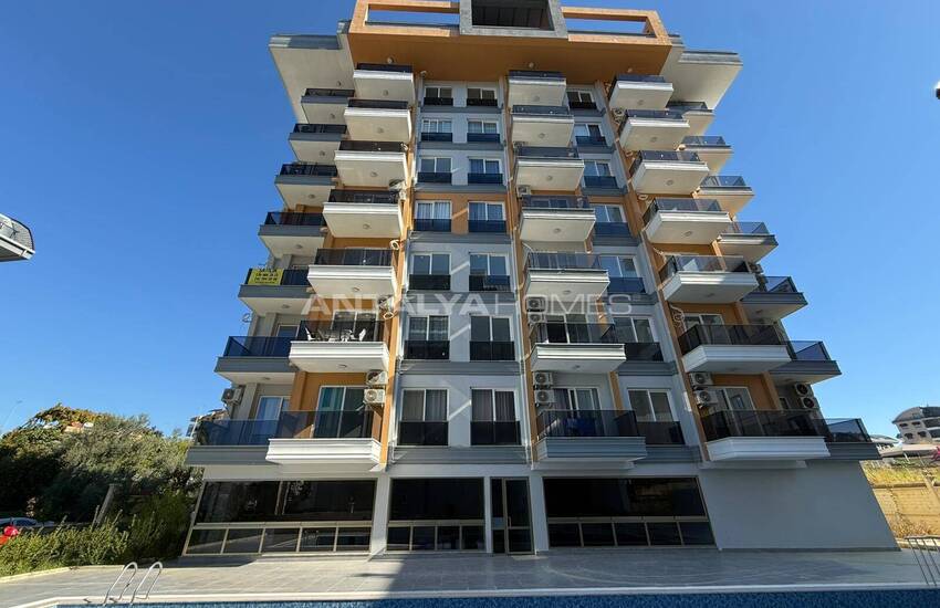 Appartement À 1,75 Km De La Mer À Alanya Avsallar 1