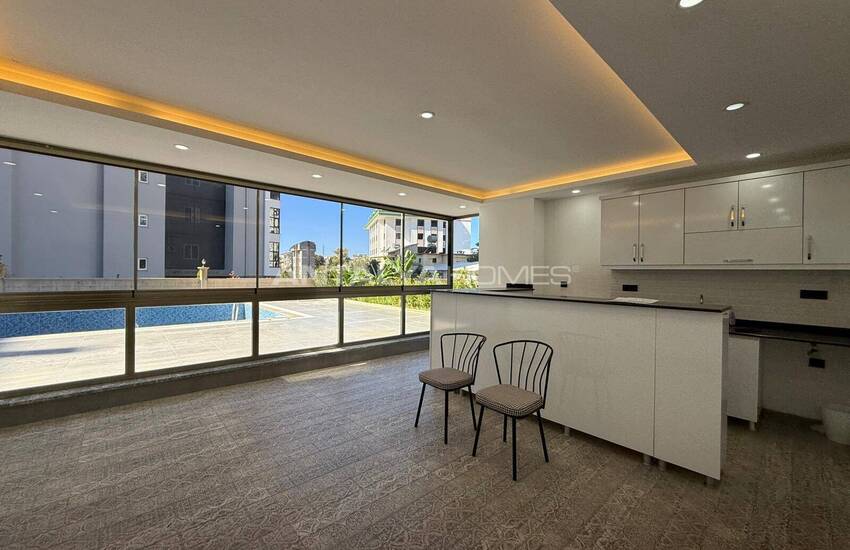 Appartement À 1,75 Km De La Mer À Alanya Avsallar 2