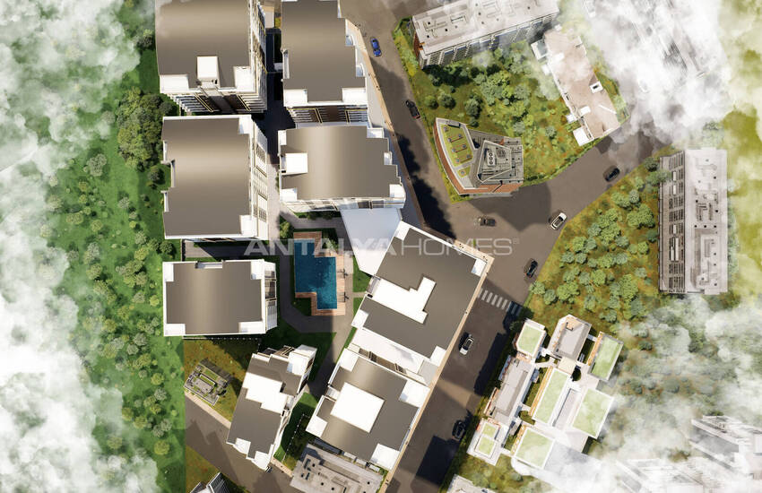 Lägenheter Nära Köpcentret I Antalya Muratpasa 10