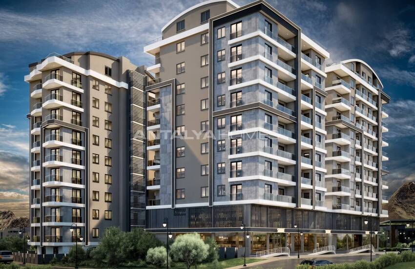 Appartements Près Du Centre Commercial À Antalya Muratpasa 1