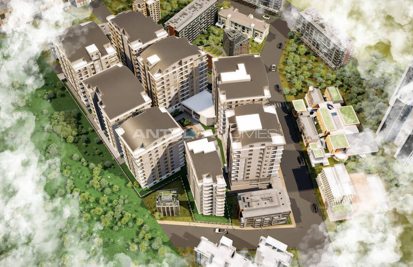 Appartements Près Du Centre Commercial À Antalya Muratpasa 11