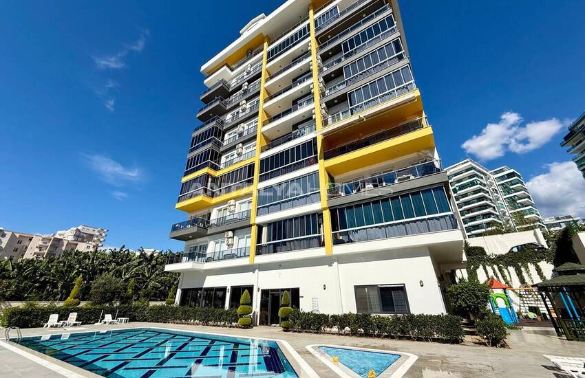 Alanya Mahmutlar'da Denize 550 M Mesafede Havuzlu Sitede Daireler 4