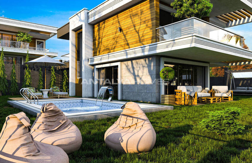 Huizen Met Zeezicht En Privézwembad In Alanya Tepe 4