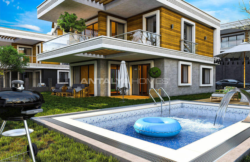 Huizen Met Zeezicht En Privézwembad In Alanya Tepe 2