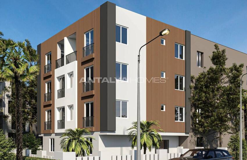 آپارتمان‌های دارای گاز طبیعی در مکانی خوب در کپز آنتالیا 2