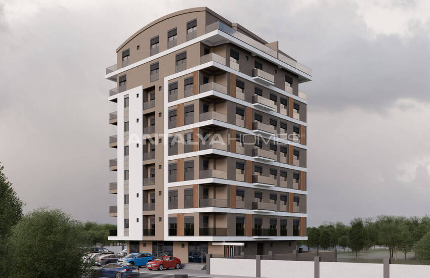 Apartments Near the Main Road and Sea in Antalya Muratpaşa 1