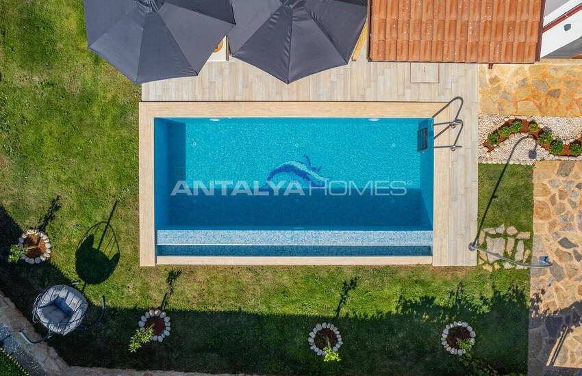 ویلای ۳ خوابه با استخر و باغ در آنتالیا، کاش 3