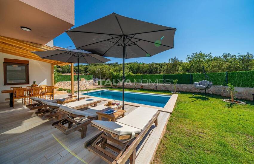 ویلای ۳ خوابه با استخر و باغ در آنتالیا، کاش 12