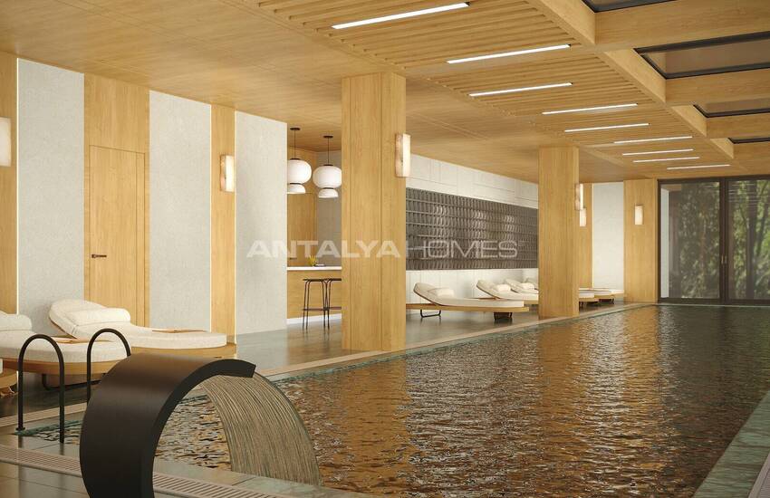 Flats with Rich Social Amenities Near the Beach in Alanya 13