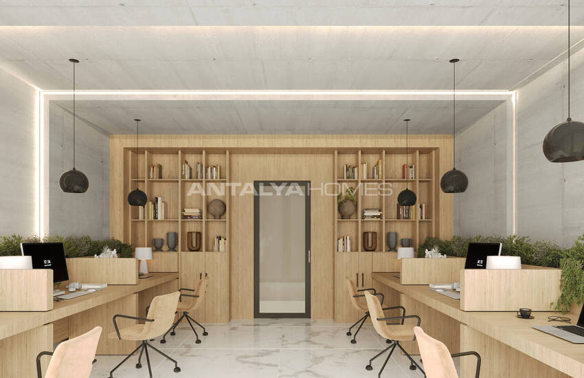 Flats with Rich Social Amenities Near the Beach in Alanya 10