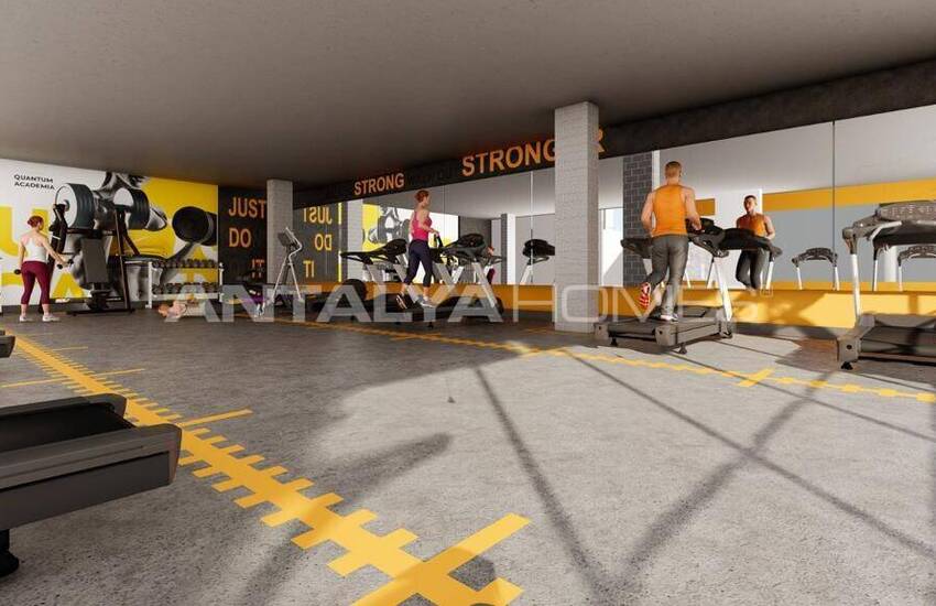 آپارتمان با نمای استخر و امکانات رفاهی در آلانیا 9