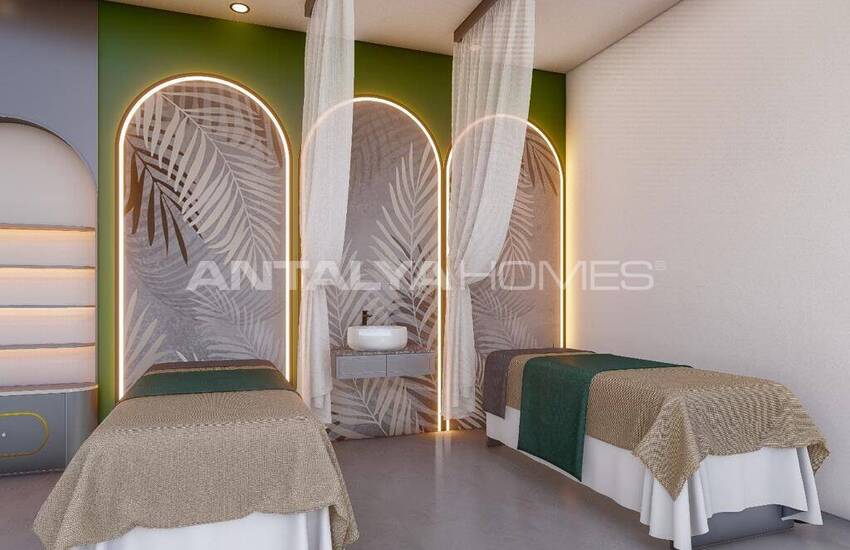 آپارتمان با نمای استخر و امکانات رفاهی در آلانیا 5