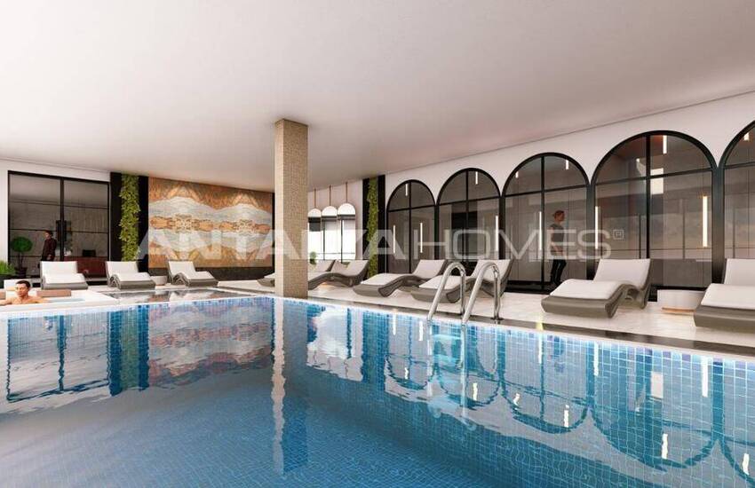 آپارتمان با نمای استخر و امکانات رفاهی در آلانیا 4