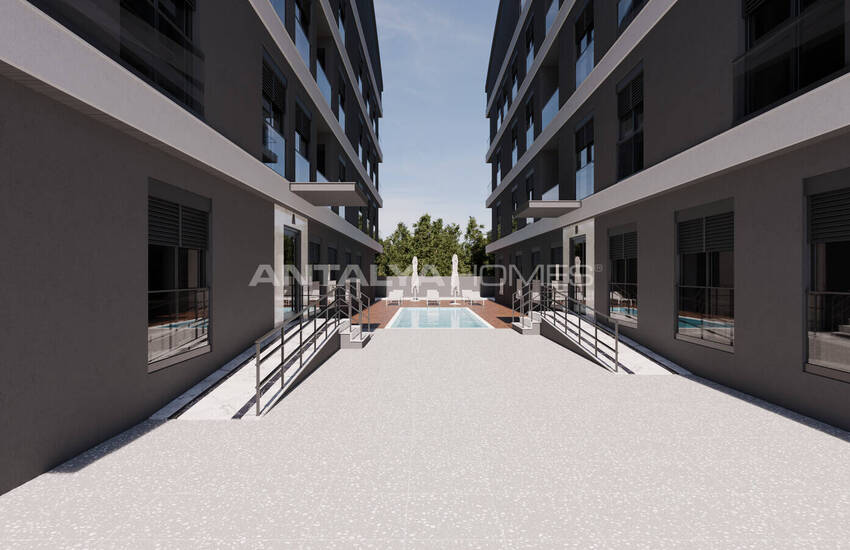 Antalya Muratpaşa'da Denize ve Olanaklara Yakın Daireler 3