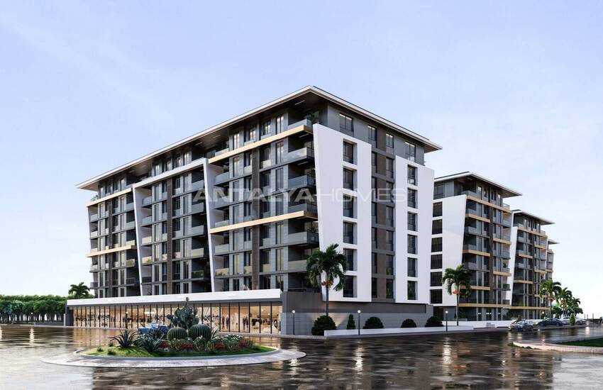 Antalya Kepez'de Havuzlu Site İçinde Sıfır Daireler 1