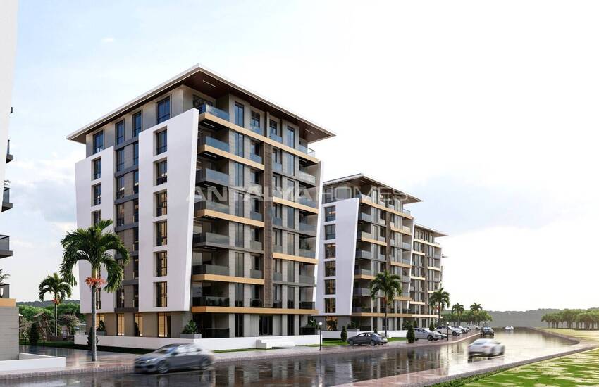 Antalya Kepez'de Havuzlu Site İçinde Sıfır Daireler 3