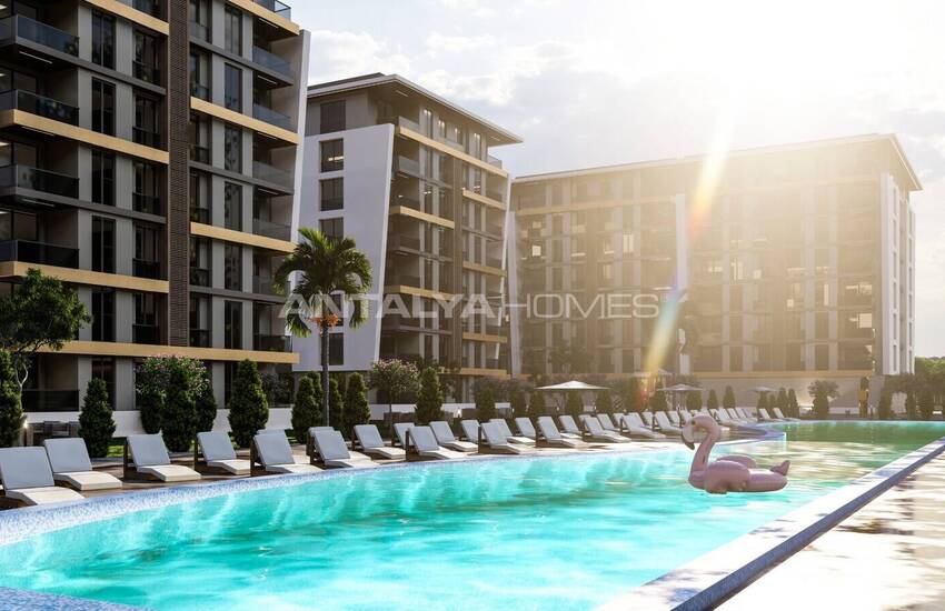 Antalya Kepez'de Havuzlu Site İçinde Sıfır Daireler 4