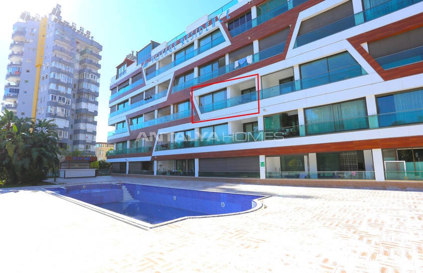 2-комнатная квартира с 2 санузлами в Анталии