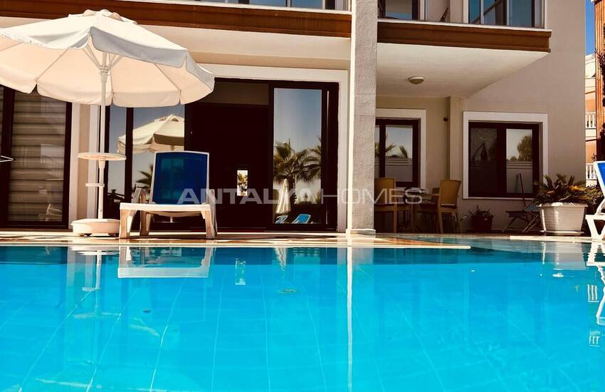 Меблированная квартира 2+1 с садом в комплексе с бассейном в Белеке 5