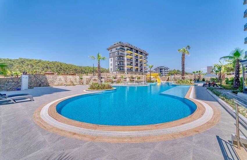 Квартира с 2 спальнями в 2 км от моря в Алании, Авсаллар 2