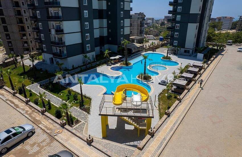 Квартира с 2 спальнями в 2 км от моря в Алании, Авсаллар