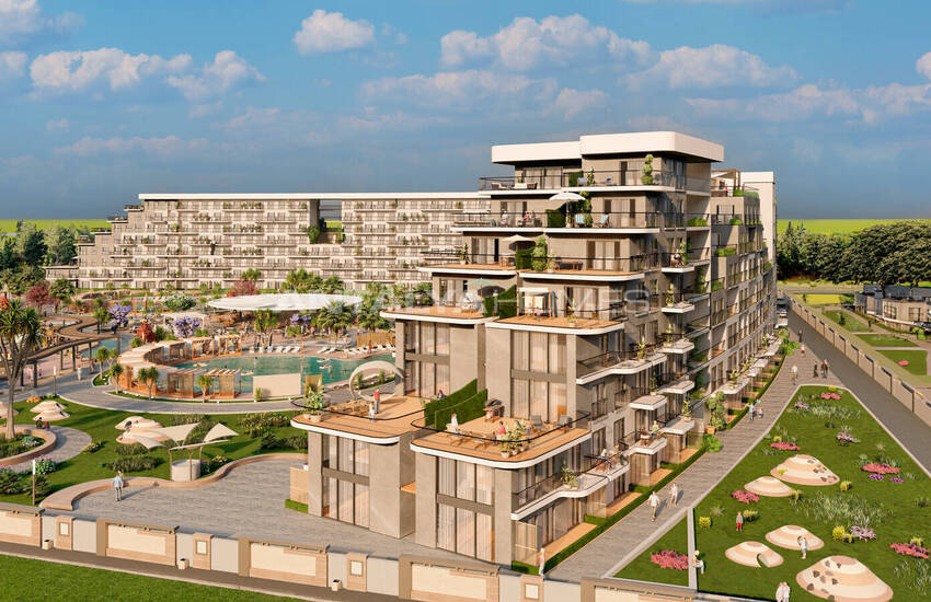 Antalya Altıntaş'ta Zengin Özelliklere Sahip Projede Şık Daireler 7