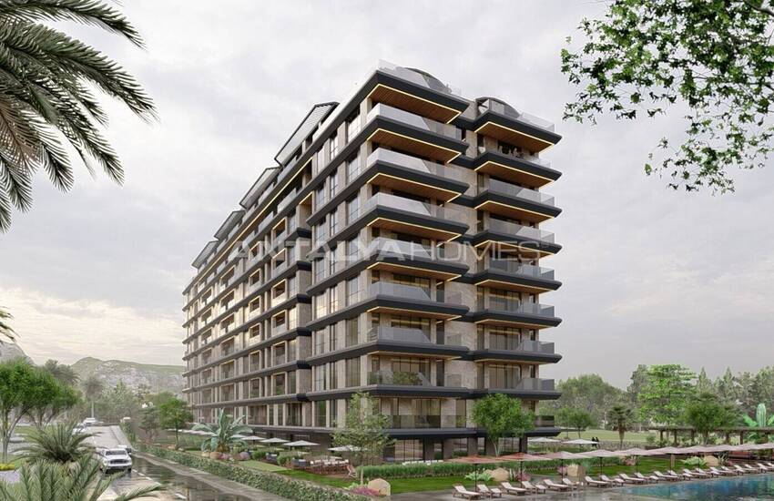 Appartements Dans Un Projet De Luxe À 200 M De La Mer À Antalya Lara 1
