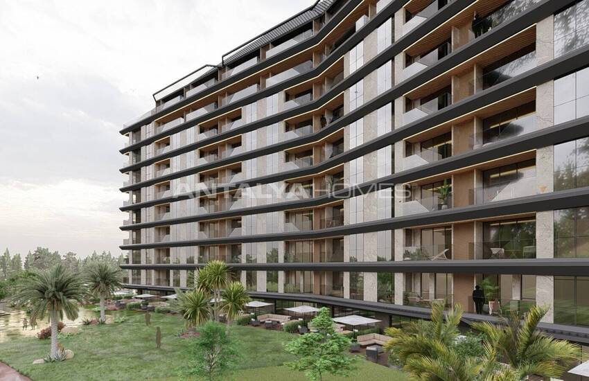 Flats in a Luxury Project 200 M From the Sea in Antalya Lara 2