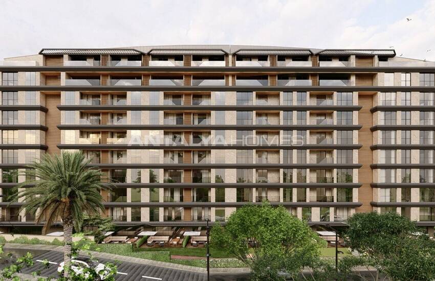 Flats in a Luxury Project 200 M From the Sea in Antalya Lara 3
